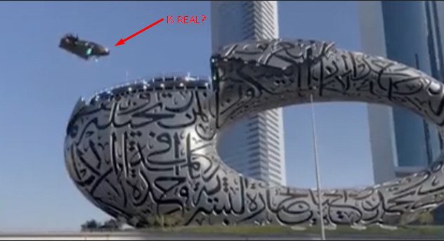 Dubai museum spacecraft landing